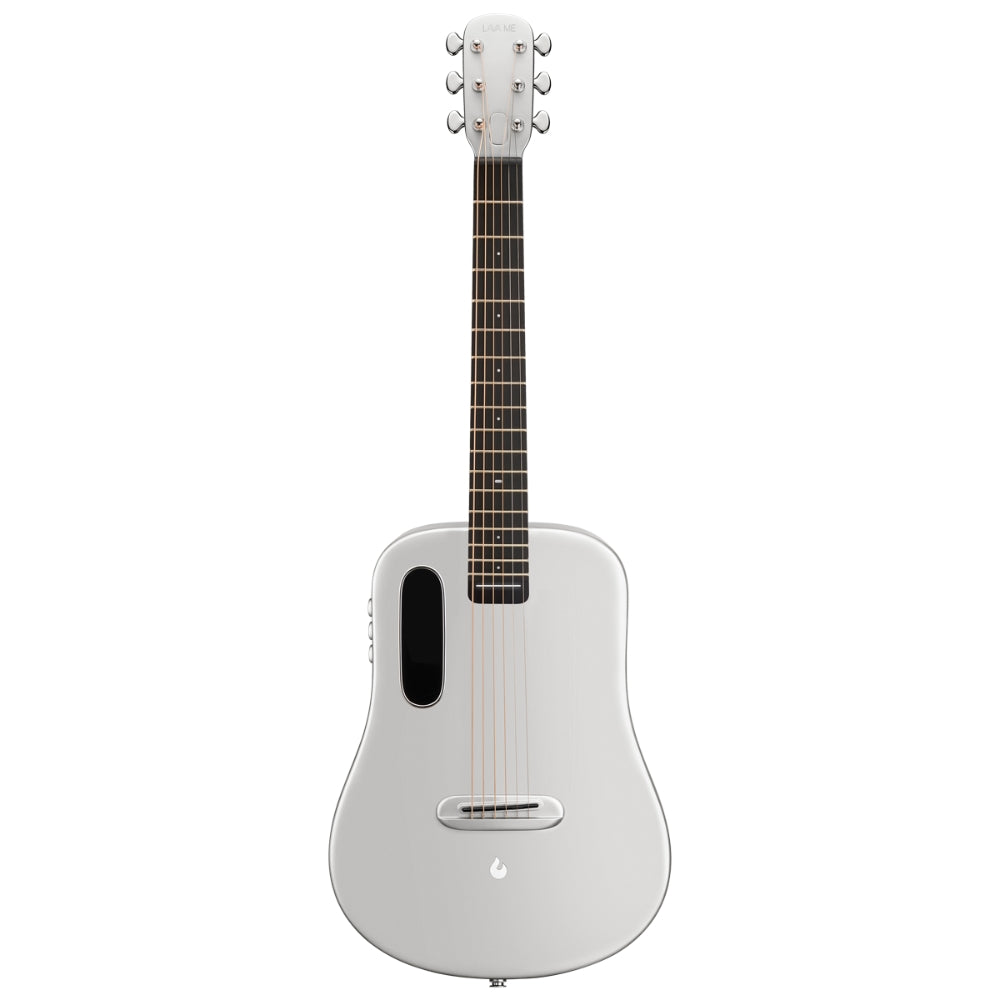 Guitare LAVA me air Carbone - Silver 36 Pouces AirflowBag