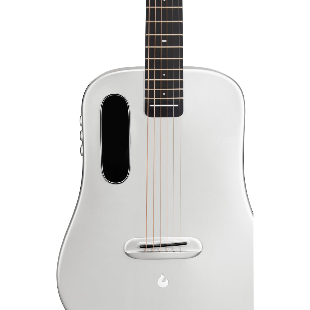 Guitare LAVA me air Carbone - Silver 36 Pouces AirflowBag